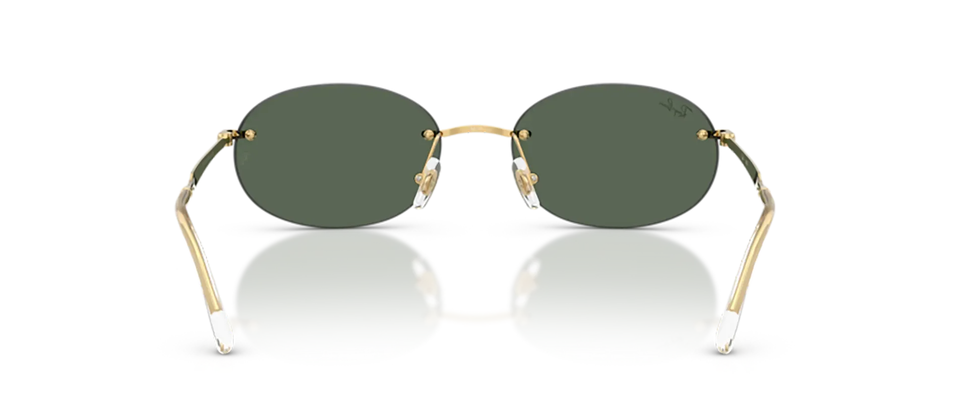 Dodatni prikaz 4: Ray-Ban RB3767 001/71 uniseks sunčane naočale – okvir u zlatnoj boji i leće u zelenoj boji