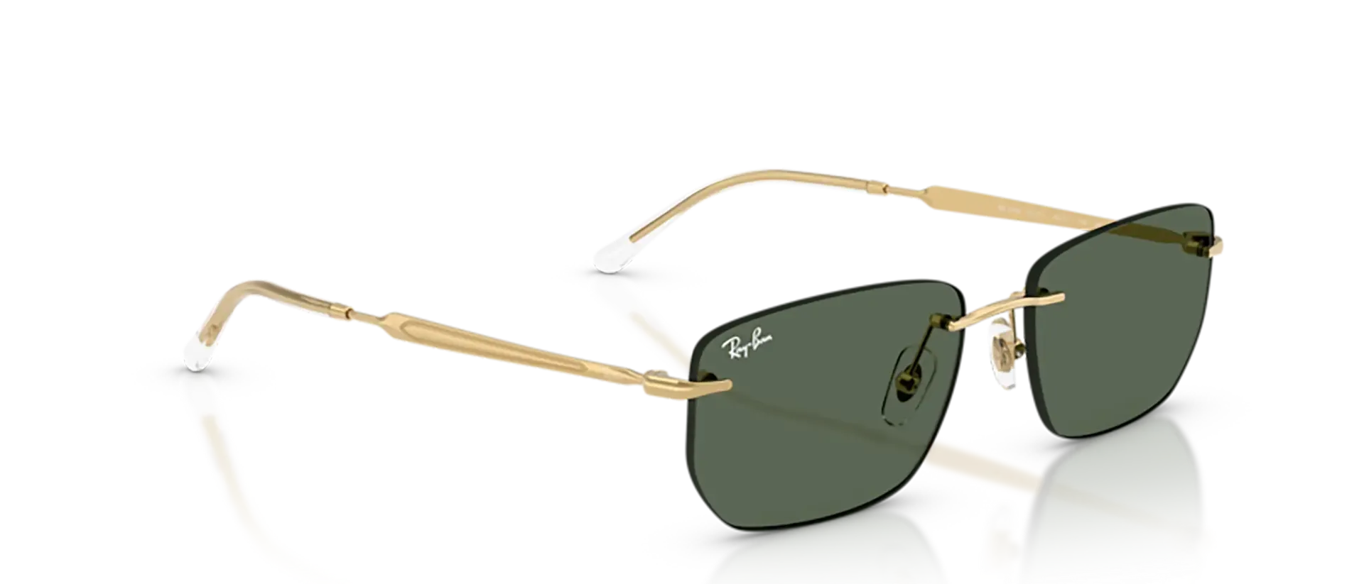 Dodatni prikaz 5: Ray-Ban RB3768 001/71 uniseks sunčane naočale – okvir u zlatnoj boji i leće u zelenoj boji
