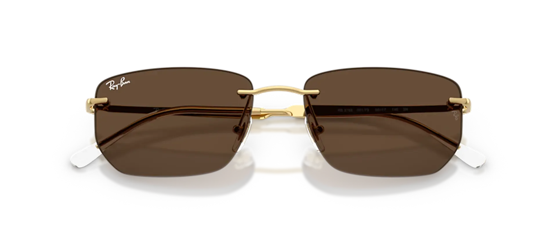 Dodatni prikaz 6: Ray-Ban RB3768 001/73 uniseks sunčane naočale – okvir u zlatnoj boji i leće u smeđoj boji