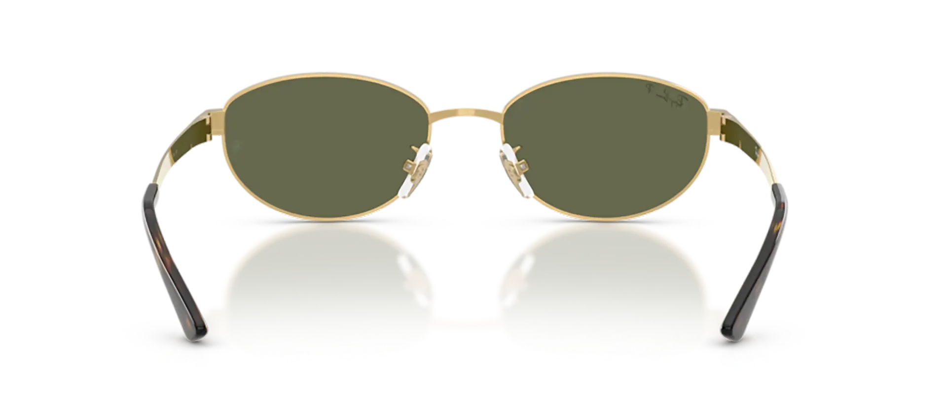 Dodatni prikaz 4: Ray-Ban RB3774D 001/9A uniseks sunčane naočale – okvir u zlatnoj boji i leće u zelenoj boji