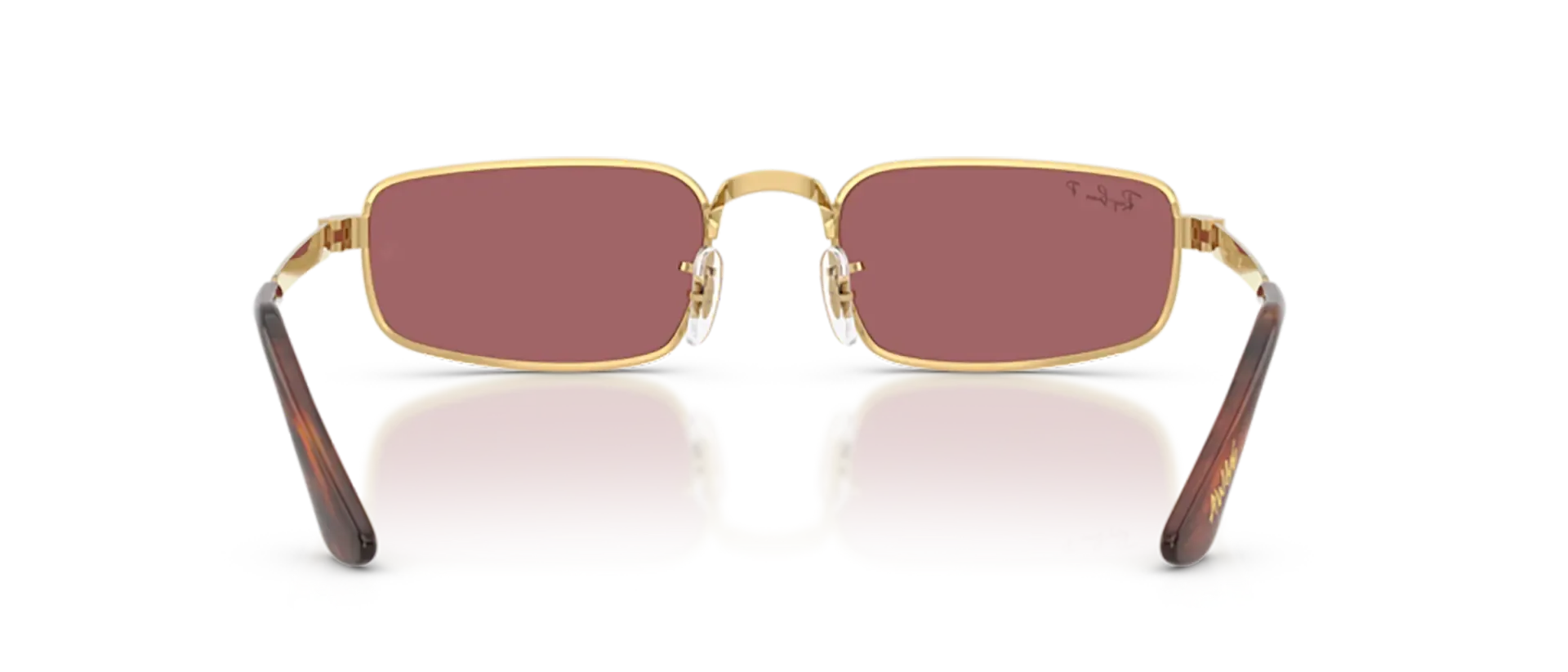 Dodatni prikaz 4: Ray-Ban RB3927 001/AF uniseks sunčane naočale – okvir u zlatnoj boji i leće u ljubičastoj boji