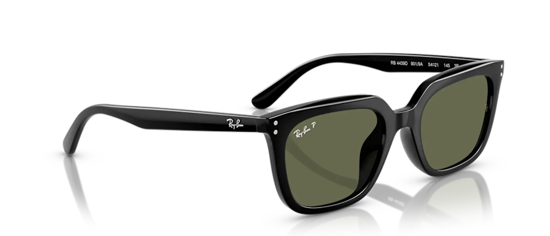 Dodatni prikaz 5: Ray-Ban RB4439D 901/9A uniseks sunčane naočale – okvir u crnoj boji i leće u zelenoj boji