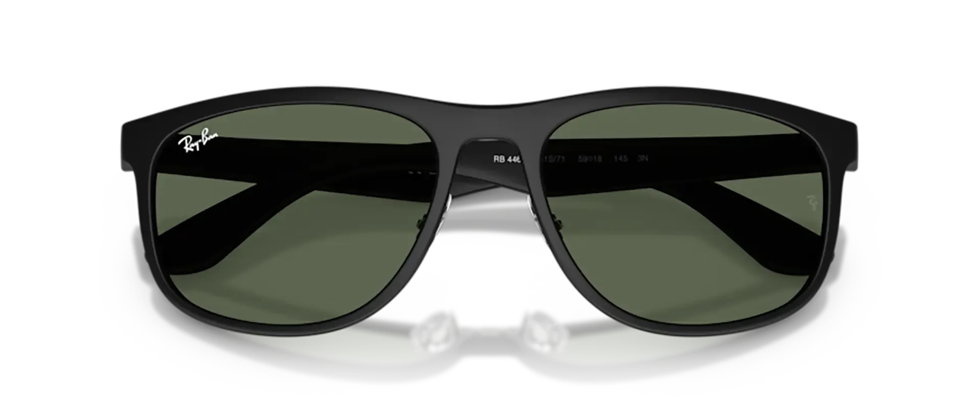 Dodatni prikaz 6: Ray-Ban RB4468 601S71 uniseks sunčane naočale – okvir u crnoj boji i leće u zelenoj boji