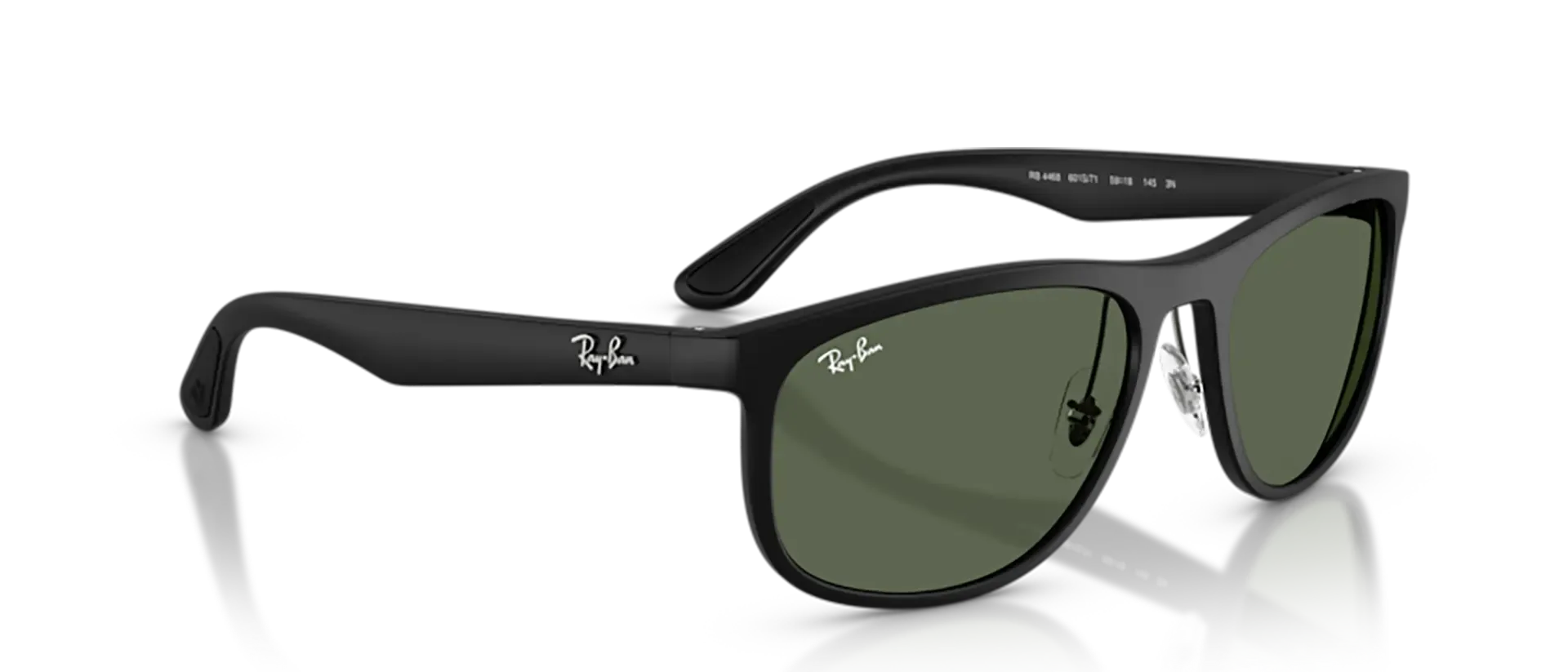 Dodatni prikaz 5: Ray-Ban RB4468 601S71 uniseks sunčane naočale – okvir u crnoj boji i leće u zelenoj boji
