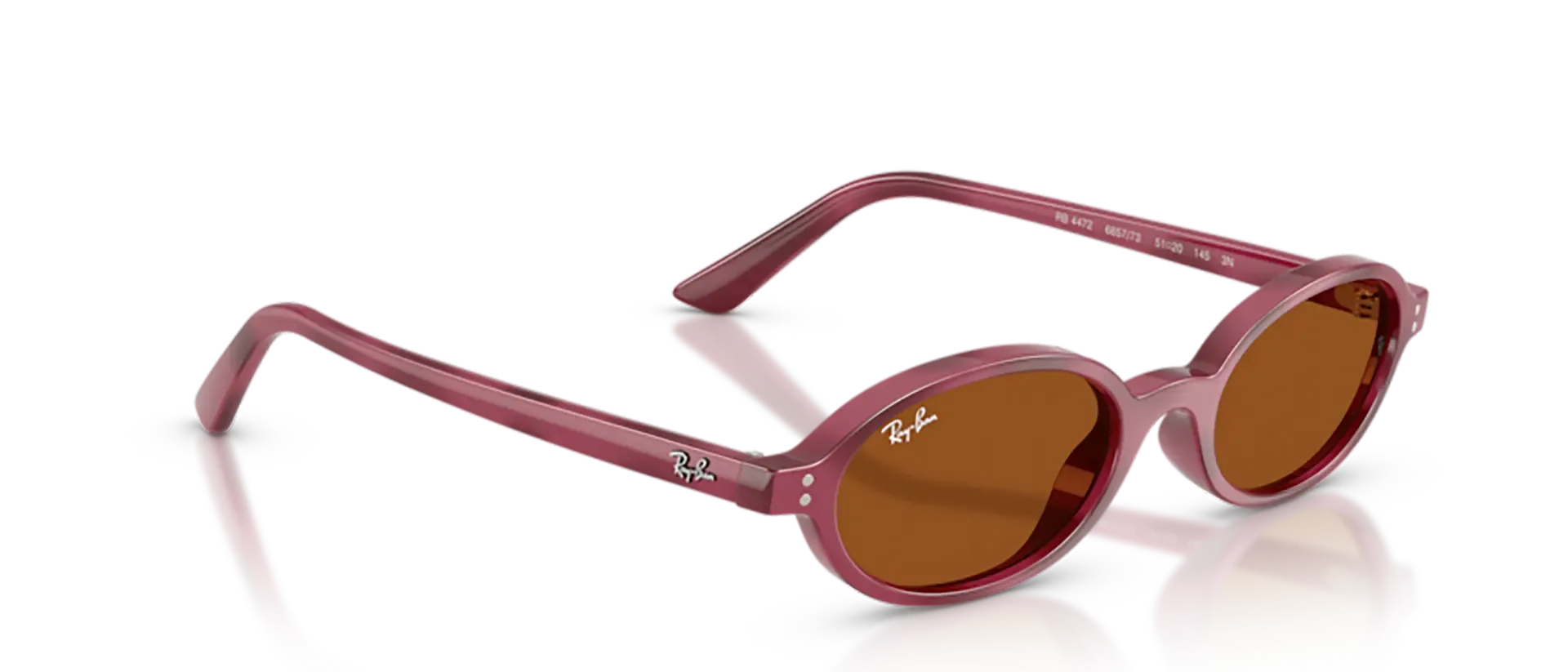 Dodatni prikaz 5: Ray-Ban RB4472 685773 uniseks sunčane naočale – okvir Havana uzorka u smeđoj i ljubičastoj boji i leće u smeđoj boji