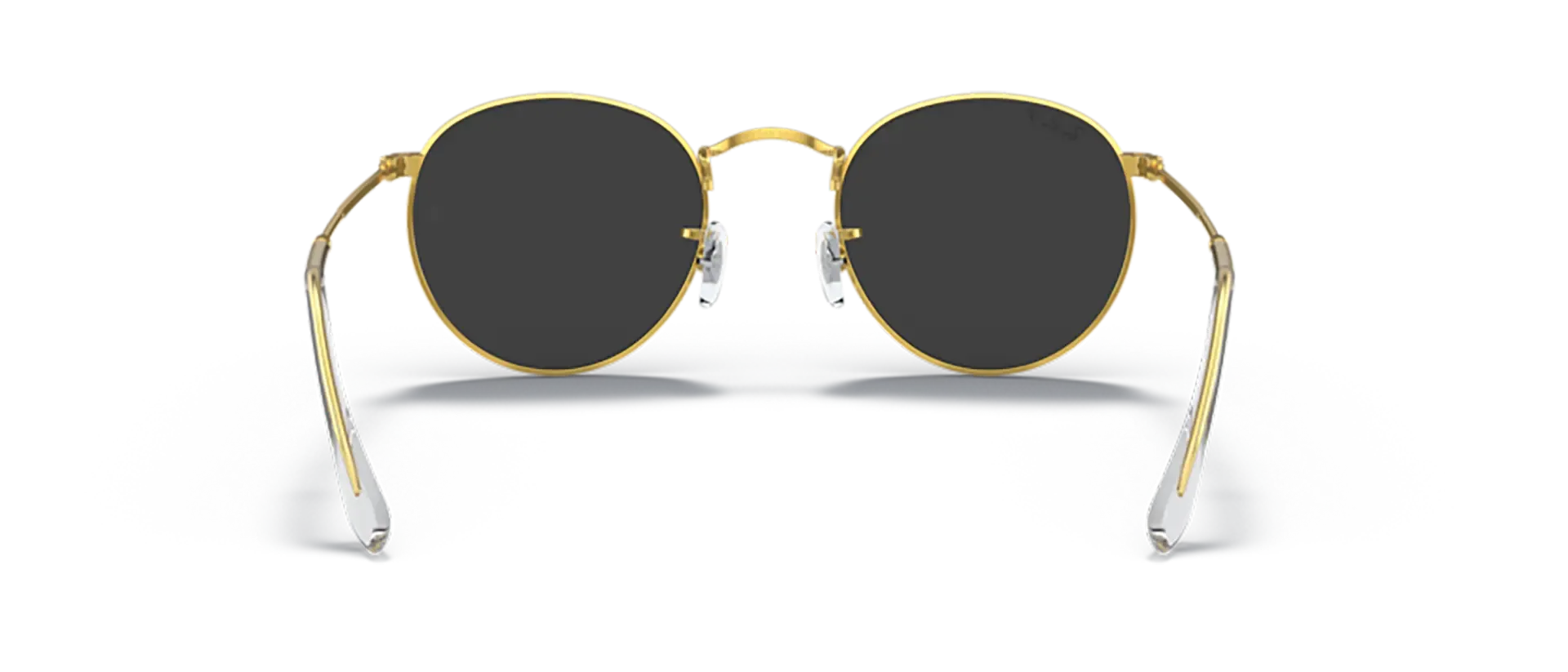 Dodatni prikaz 4: Ray-Ban Round metal RB3447 919648 muške sunčane naočale – okvir u zlatnoj boji i leće u crnoj boji