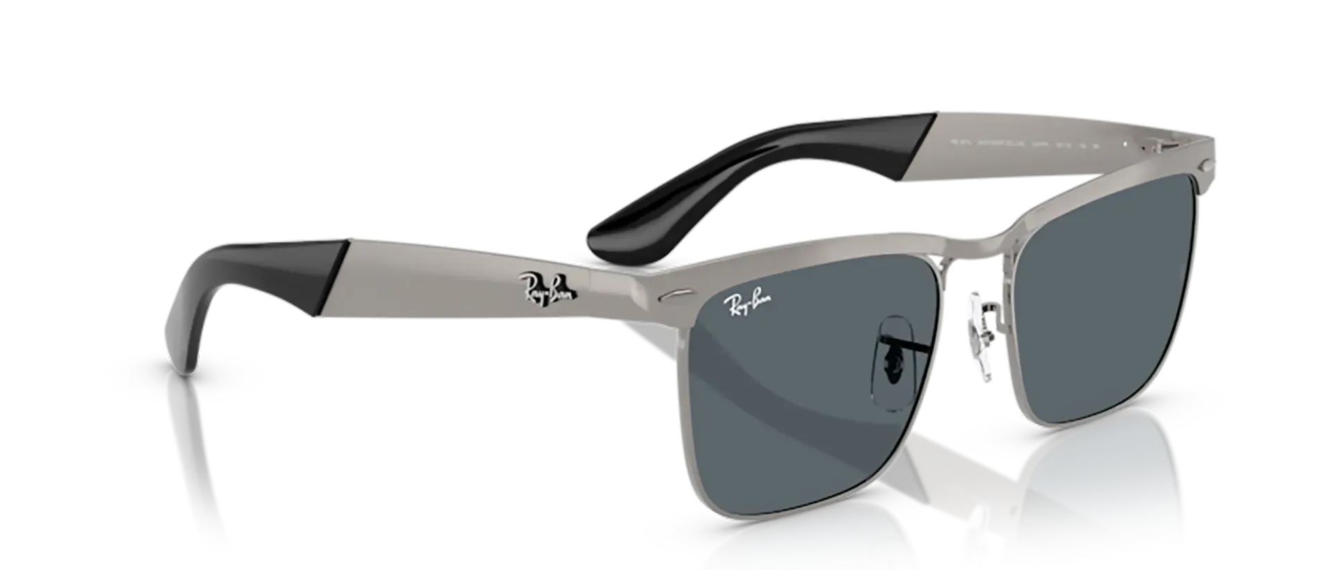 Dodatni prikaz 5: Ray-Ban Wayfarer deluxe RB3875 029/R5 uniseks sunčane naočale – okvir u zlatnoj i smeđoj boji i leće u plavoj boji