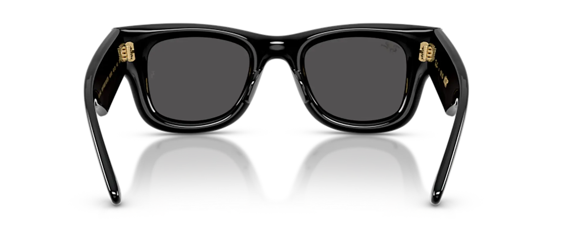 Dodatni prikaz 4: Ray-Ban Wayfarer puffer RB4940 601/87 uniseks sunčane naočale – okvir u crnoj boji i leće u crnoj boji