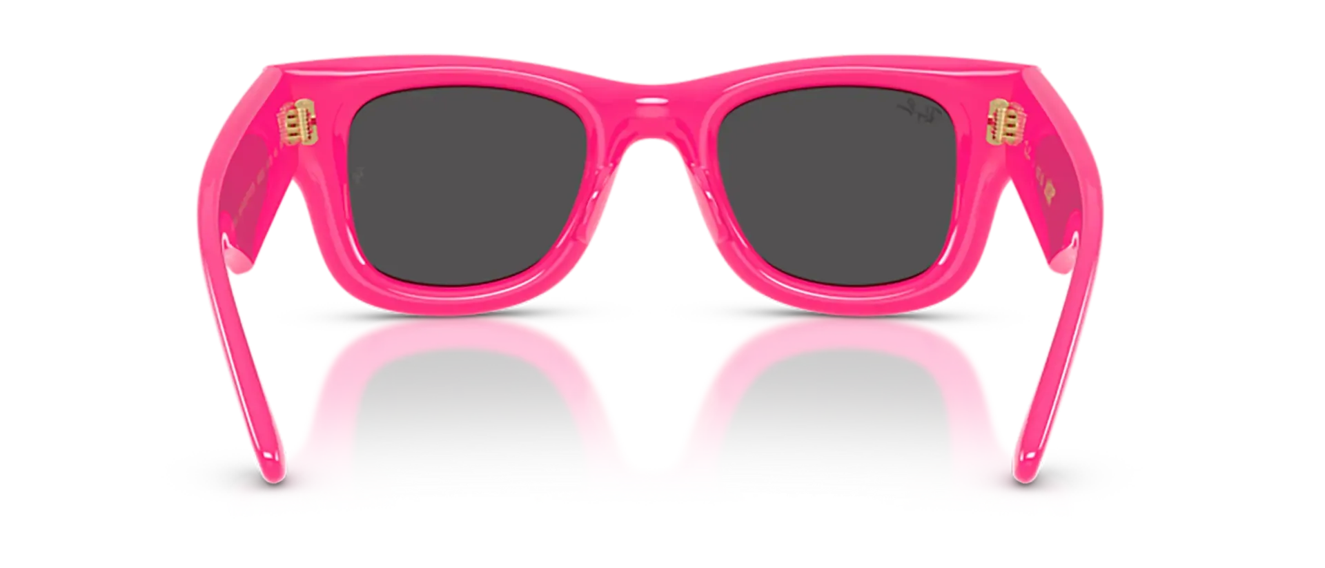 Dodatni prikaz 4: Ray-Ban Wayfarer puffer RB4940 683287 uniseks sunčane naočale – okvir u ružičastoj boji i leće u crnoj boji