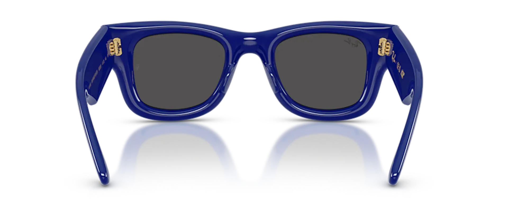 Dodatni prikaz 4: Ray-Ban Wayfarer puffer RB4940 683387 uniseks sunčane naočale – okvir u plavoj boji i leće u crnoj boji