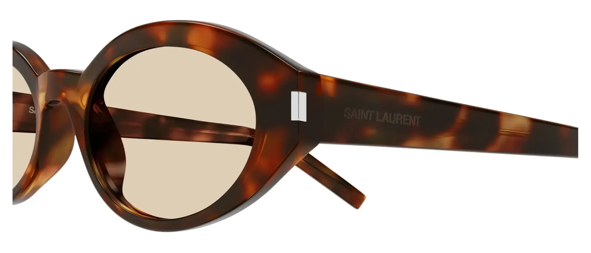 Dodatni prikaz 3: Saint Laurent SL 567 008 ženske sunčane naočale – okvir Havana uzorka u smeđoj boji i leće u smeđoj boji