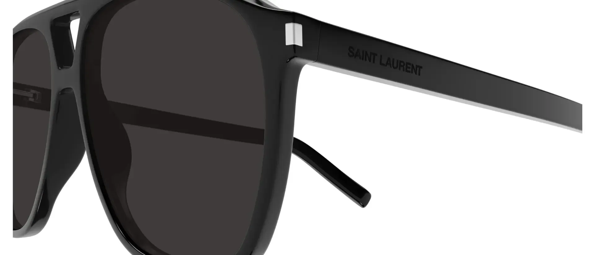 Dodatni prikaz 3: Saint Laurent SL 596 DUNE 001 ženske sunčane naočale – okvir u crnoj boji i leće u crnoj boji