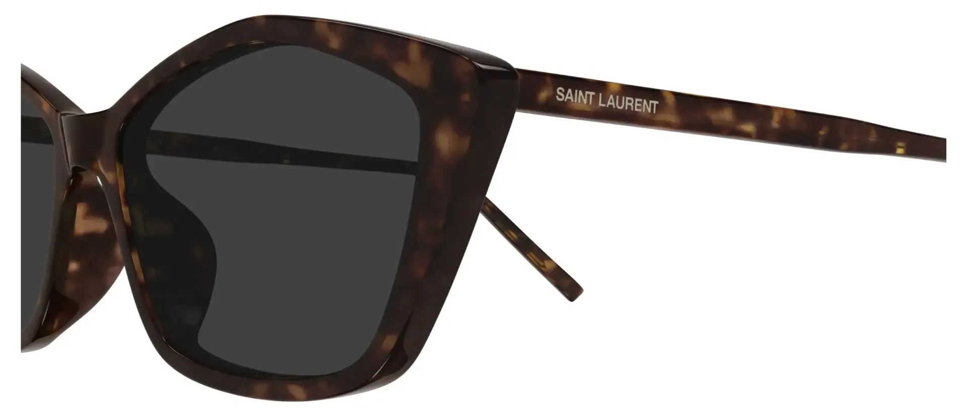 Dodatni prikaz 3: Saint Laurent SL 775 002 ženske sunčane naočale – okvir Havana uzorka u smeđoj boji i leće u sivoj boji