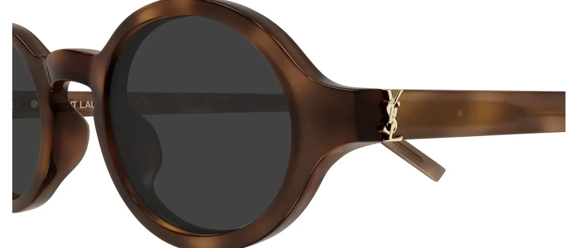Dodatni prikaz 3: Saint Laurent SL M161 003 uniseks sunčane naočale – okvir Havana uzorka u smeđoj boji i leće u sivoj boji