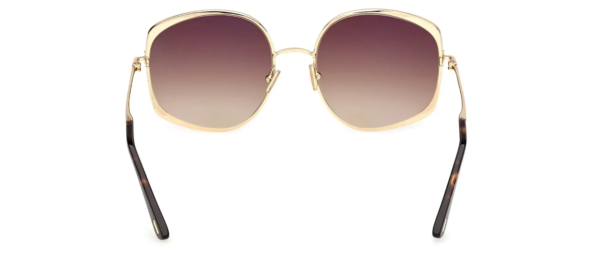 Dodatni prikaz 6: Tom Ford FT1349-30F ženske sunčane naočale – okvir u zlatnoj boji i leće u smeđoj boji i s gradijentom